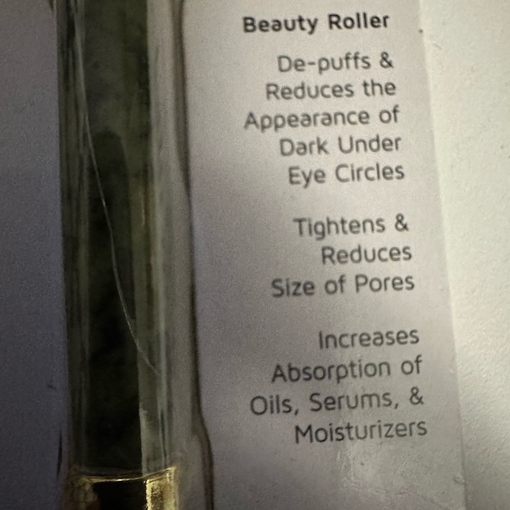 PRECISION BEAUTY Gua Sha Stone and Beauty Roller, NIB w natural stone - Picture 4 of 6
